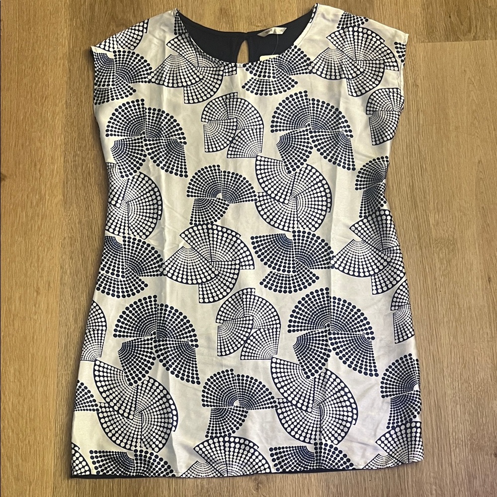 Spirit Black and White Geometric Tunic